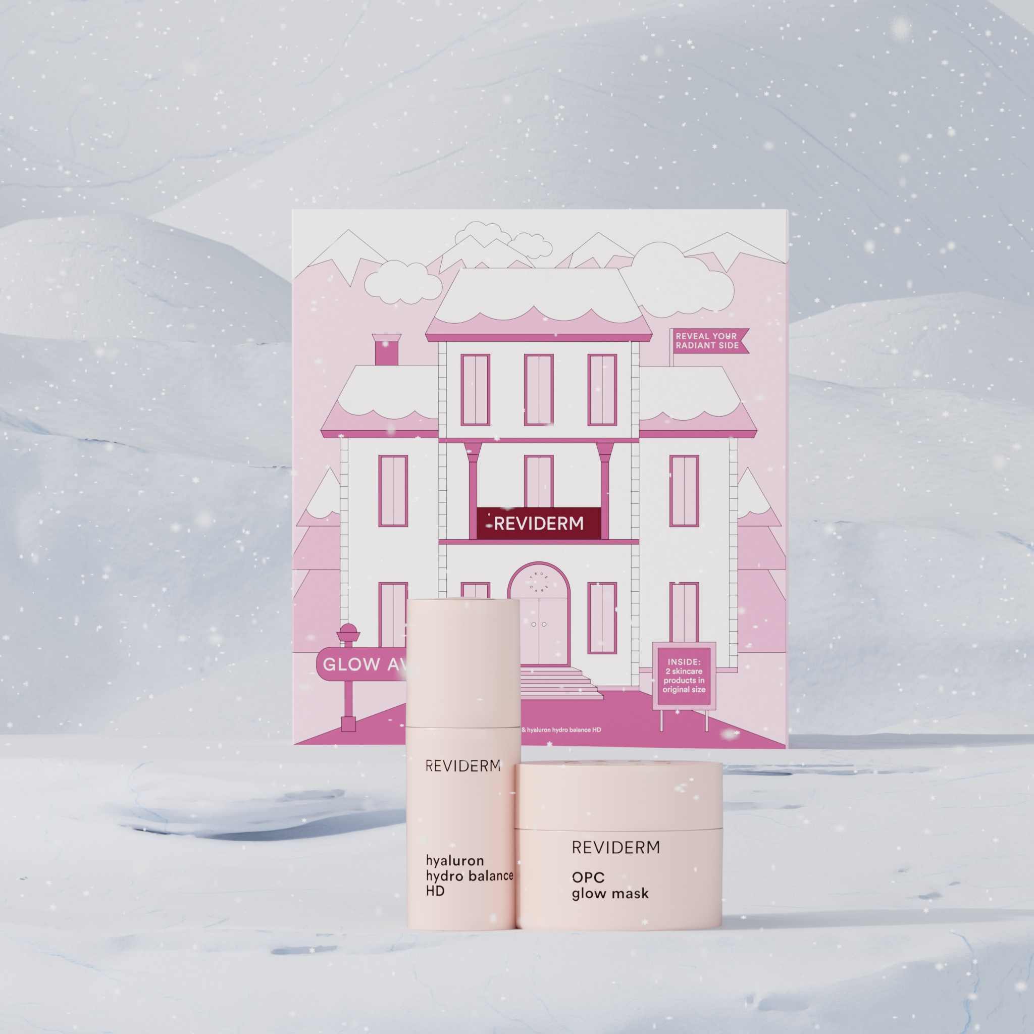 Glow Avenue Set: OPC glow mask (50ml) + hyaluron HD (30ml)