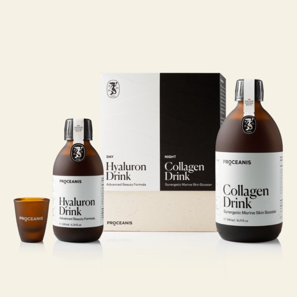 Day & Night Hyaluron Drink & Collagen Drink (200ml+500ml) - Proceanis - WOMEN LOUNGE