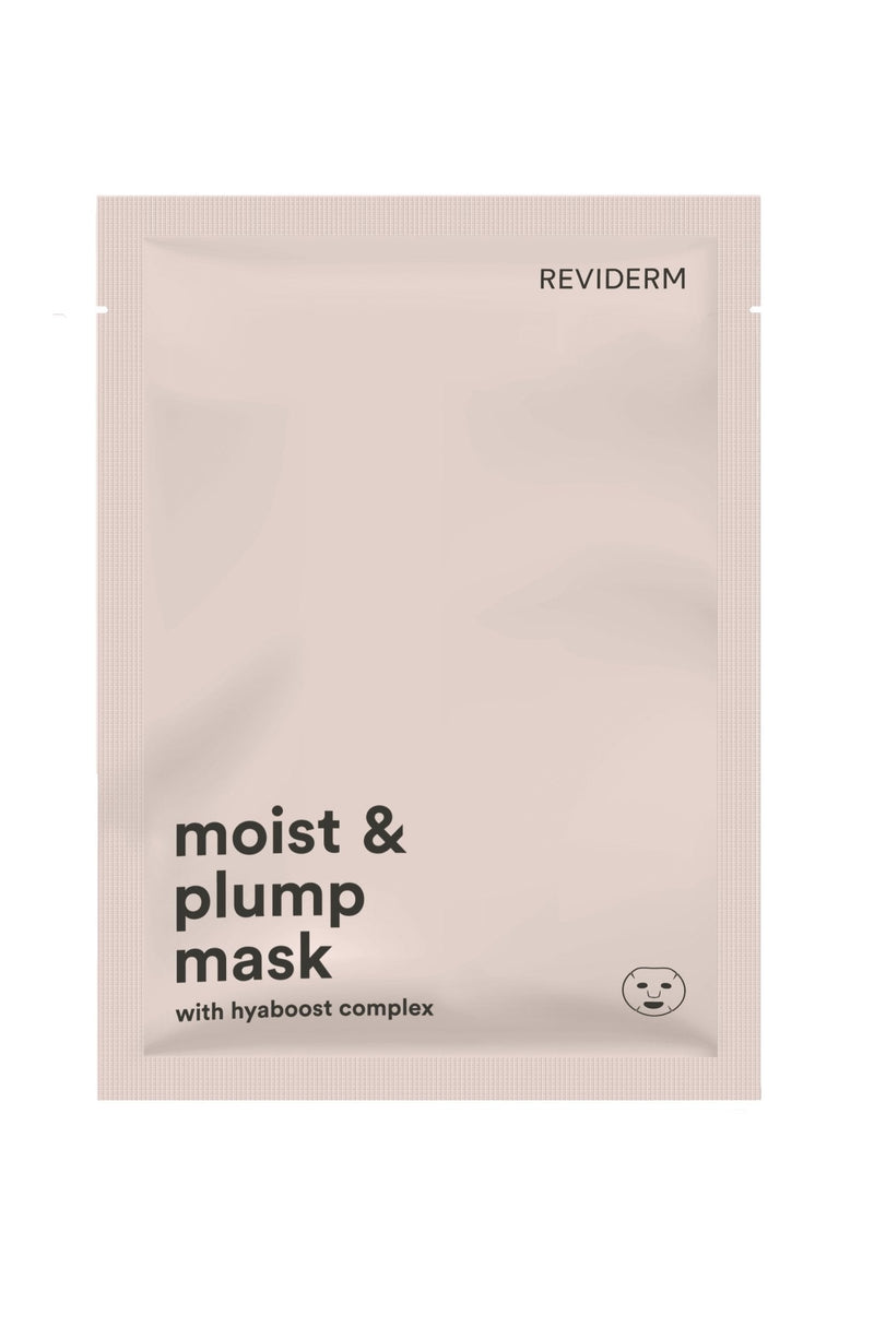 moist & plump mask mit hyaboost complex (1 Stück) - REVIDERM - WOMEN LOUNGE